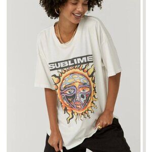 NEW Daydreamer Sublime 40 oz to Freedom Merch Tee, Vintage White - Large